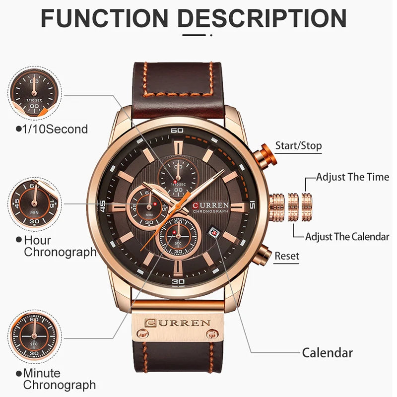 Curren Chronograph Watch