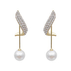 Pearl Tassel Earrings