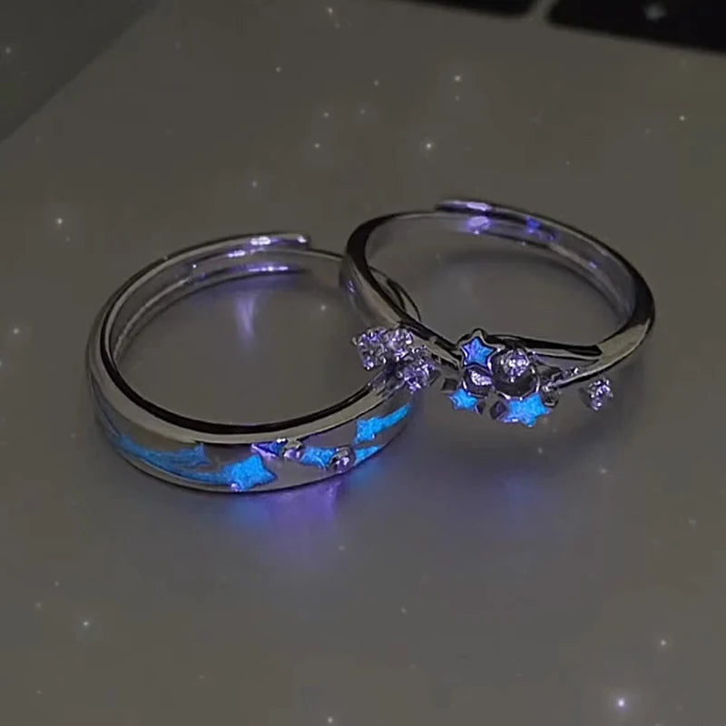 Glow Star Rings