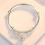 Silver Bell Bangle