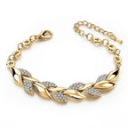 Leaf Charm Bracelet