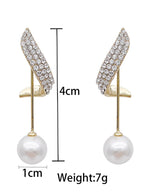 Pearl Tassel Earrings