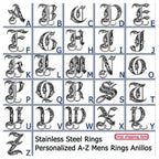 Initial Signet Ring