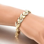 Leaf Charm Bracelet